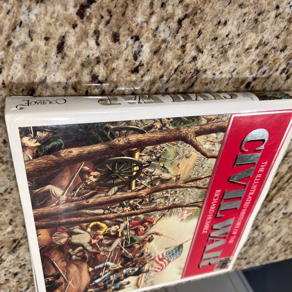 The Illustrated History of the Civil War Richard Humble Hardcover Courage Books